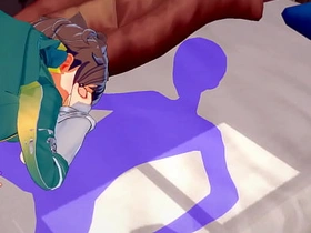 KonoSuba Yaoi - Kazuma Hard Sex [Handjob, blowjob, fucked POV] - Japanese Asian Manga anime game porn gay onsen japan gay porn