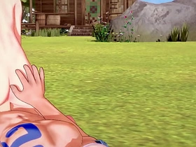 League of Legends Yaoi - Ezreal x Braum Hard Sex [handjob, blowjob and fucked] - Japanese asian manga anime game porn gay telegram korean gay porn