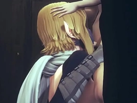 Yaoi Femboy Zelda - Link Handjob and blowjob - Sissy crossdress Japanese Asian Manga Anime Film  Game Porn Gay gay porn asian big