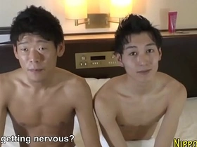 Japanese twinks cumming after anal gay chinese frottage porn