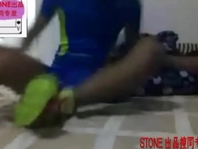 Young Chinese Athlete Jerks Off In Suit asian humiliation gay porn