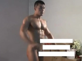 Meili Series - Muscular Jock Hunk Showing His Hot Body ( Behind The Scene ) gay porn asian teens