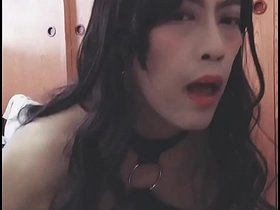 Chinese crossdresser 3 masturbates gay asian anal porn