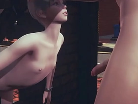 Yaoi Femboy - Seth and Rin Femboys hardsex in a threesome - Sissy crossdress Japanese Asian Manga Anime Film  Game Porn Gay asian gang bang gay porn