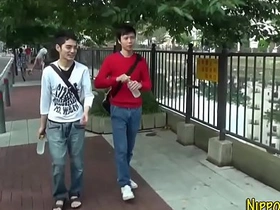 Asian twink cum covered gay porn dp chinese