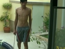 Asian twink spitroasted japan nipple gay porn