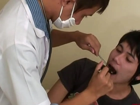 Slim Asian patient barebacked by doctor for cumshot taiwanese couple gay porn