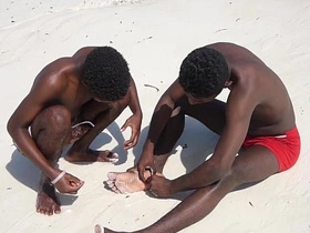 Black Twinks Sameul and Wilson Bareback asian scat gay porn