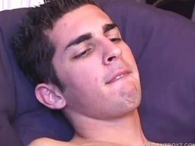 Young Devon Strokes Out His Cum and Eats It africa chinese gay porn