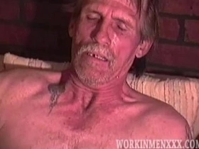 Mature Man Snow Jerks Off asian gay creampie porn