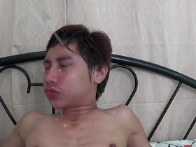 Wet Twink Sex white daddy and asian gay porn