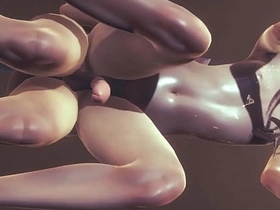 Yaoi Femboy - Kuki Fucked twice 2 creampies - Sissy crossdress Japanese Asian Manga Anime Game Porn Gay sucking chinese balls gay porn