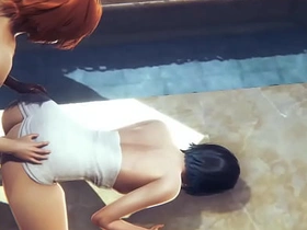 Genshin Impact - Venti Hardsex a public bath - Sissy crossdress Japanese Asian Manga Anime Game Porn Gay creampie chinese gay porn