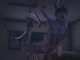 Yaoi Femboy - Trap Sissy licking ass and anal with creampie - Sissy crossdress Japanese Asian Manga Anime Film  Game Porn Gay japan dad gay porn