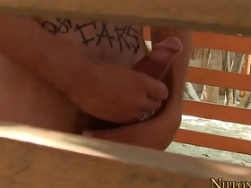 Tattooed asian cumming big asian gay porn