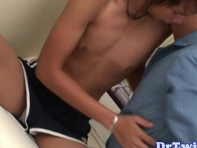 Asian doctor twink sucking patients dick japan gay school porn