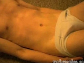 Hot Handsome Asian Boy Jack Off and Cum -MyHercules.com asian gay porn show